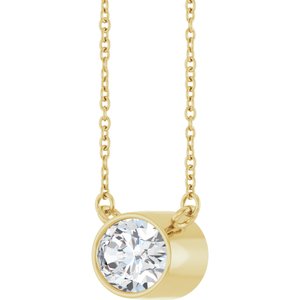 1 Ct Lab-Grown Diamond Necklace