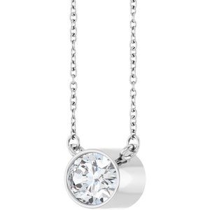 1 Ct Lab-Grown Diamond Necklace