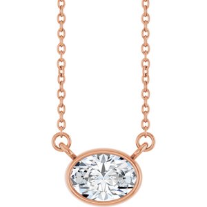 7/8 Ct Lab-Grown Diamond Necklace
