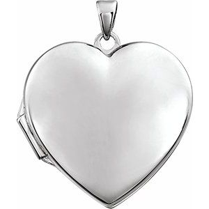 Engravable Heart Locket
