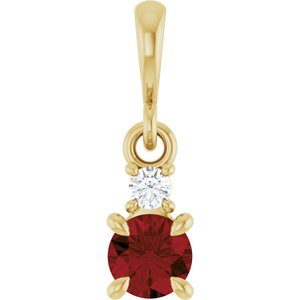 Accented Necklace or Pendant