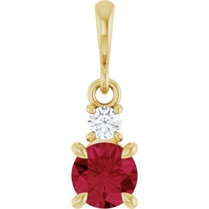 Accented Necklace or Pendant