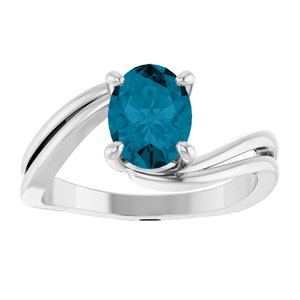 Solitaire Bypass Ring