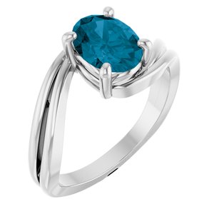 Solitaire Bypass Ring