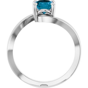Solitaire Bypass Ring
