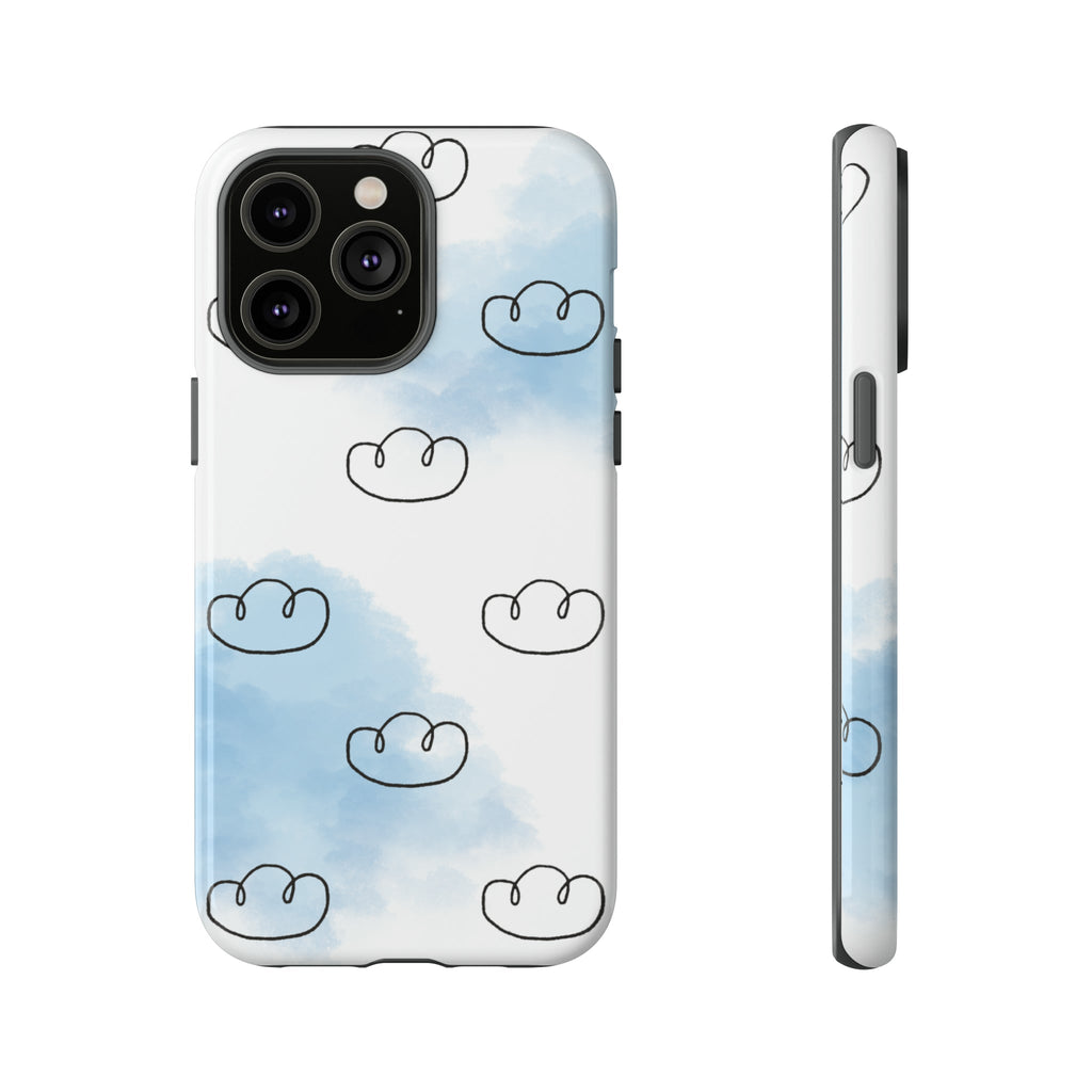 Passing Clouds Tough iPhone Case