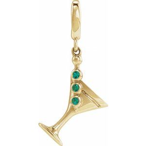 Martini Charm/Pendant