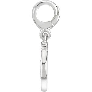 Sterling Silver Horseshoe Charm/Pendant – image 2