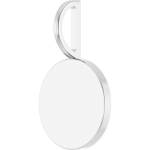 Platinum Engravable Disc Charm/Pendant – image 2