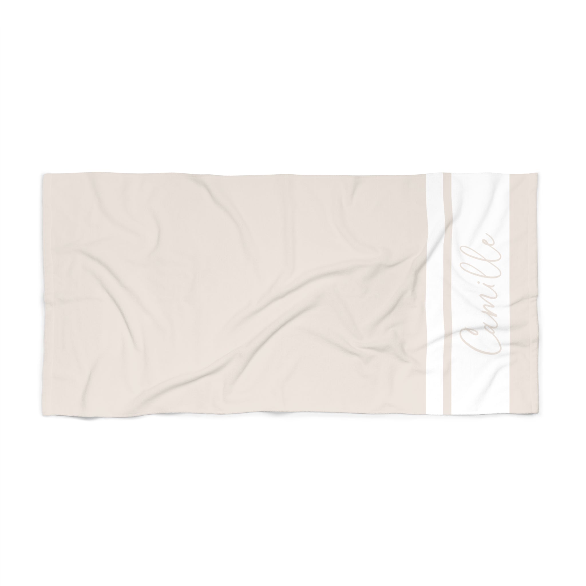 Custom Solid Beach Towel