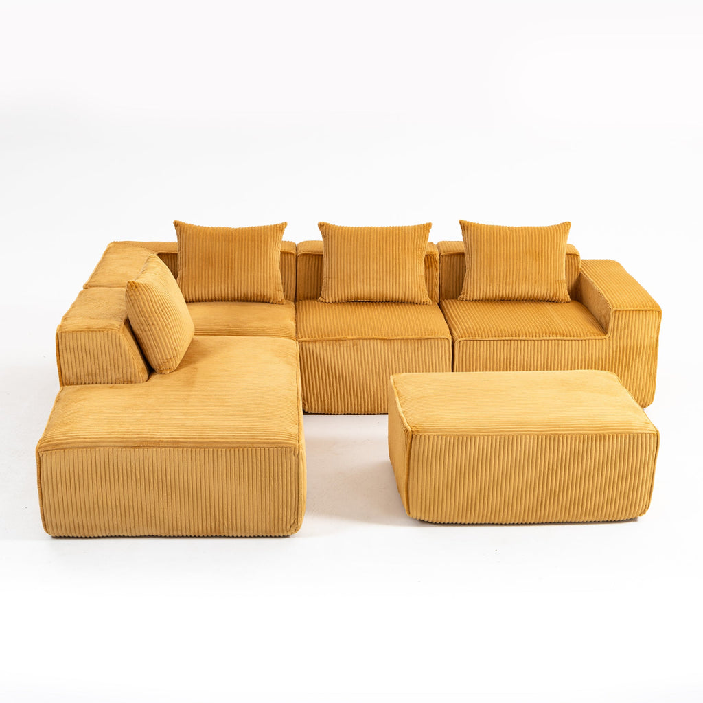 Multi person modular compression sofa that can be freely combined -33005-5
