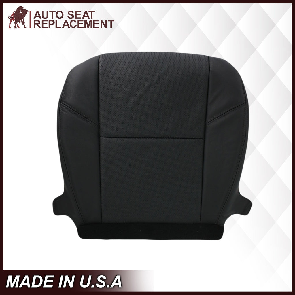 2009-2014 GMC Yukon Denali/Sierra Denali Seat Cover In PERFORATED Black: Choose From Variation