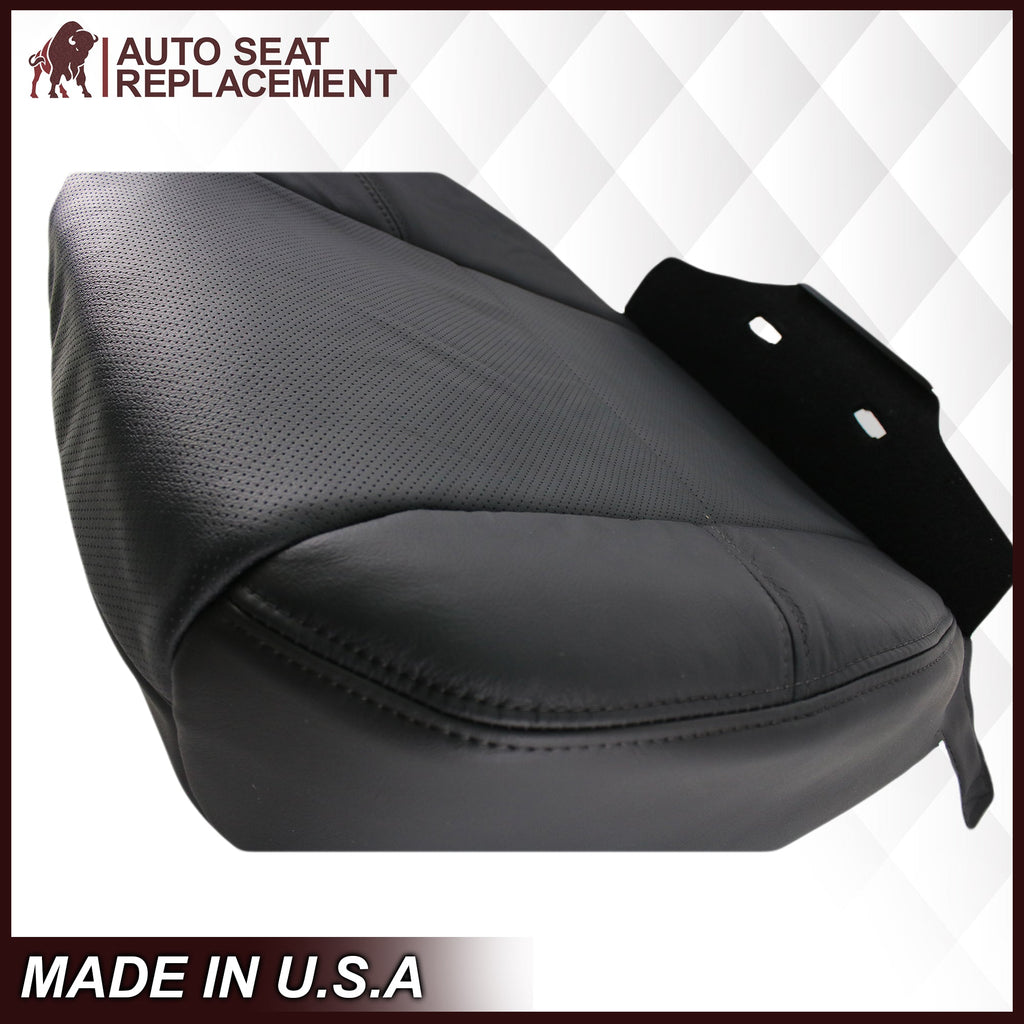 2009-2014 GMC Yukon Denali/Sierra Denali Seat Cover In PERFORATED Black: Choose From Variation