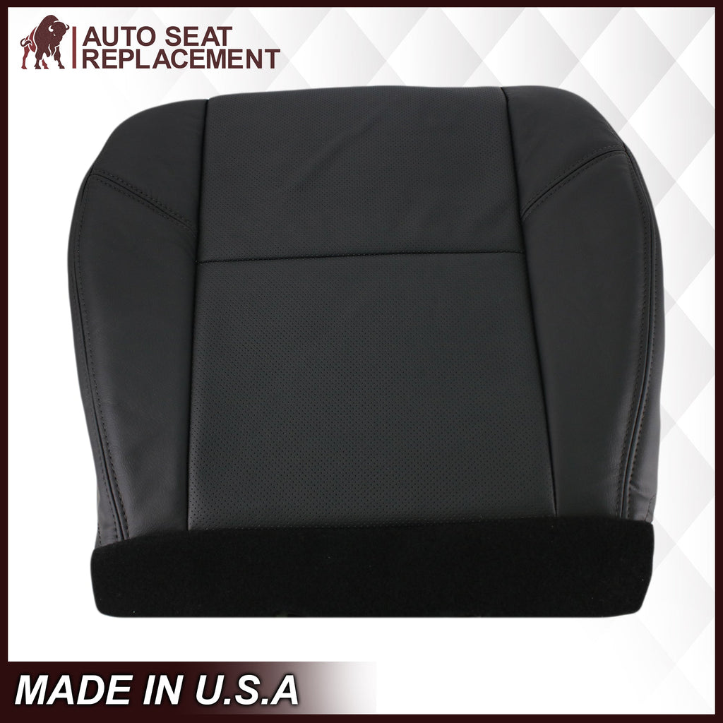 2009-2014 GMC Yukon Denali/Sierra Denali Seat Cover In PERFORATED Black: Choose From Variation