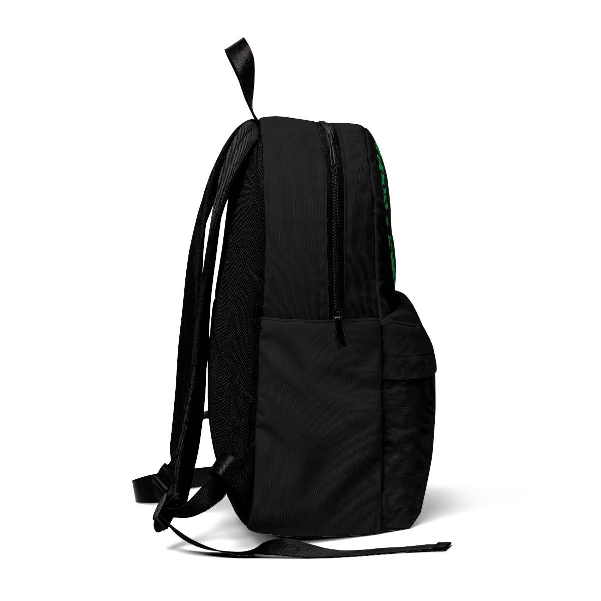 Good Vibes Only Emblem Black Weed Backpack