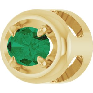 Solitaire Slide Pendant