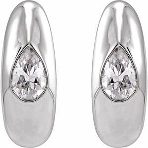 Accented Hoop Earrings