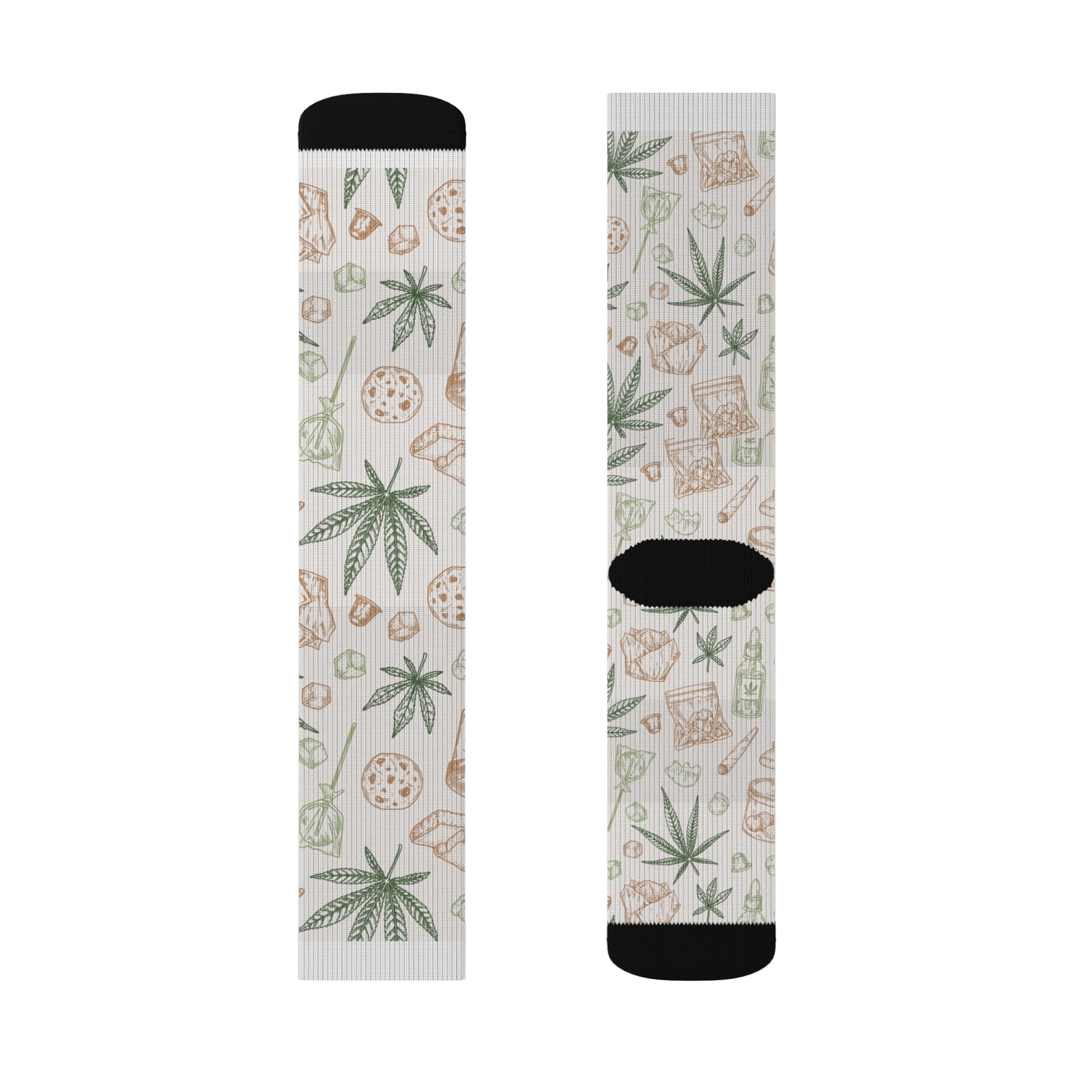 Retro Weed Socks