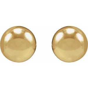 Dome Stud Earrings