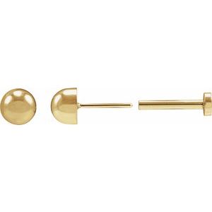 Dome Stud Earrings