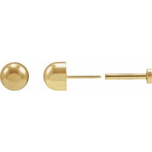 Dome Stud Earrings