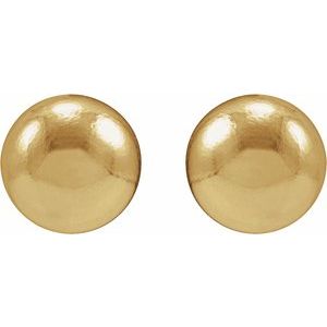 Dome Stud Earrings