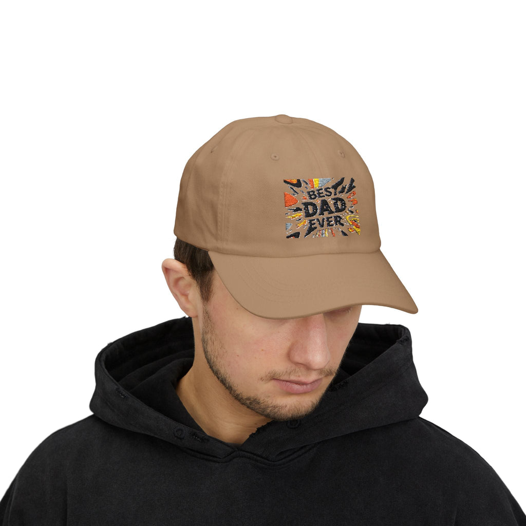 Best Dad Ever Classic Dad Cap, Father's Day Gift, Dad Hat, Casual Everyday Cap, Birthday Gift for Dad, Summer Accessories
