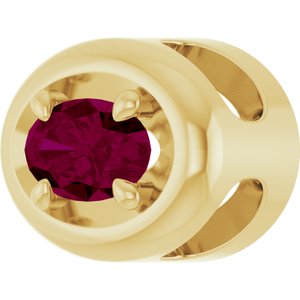 Solitaire Slide Pendant
