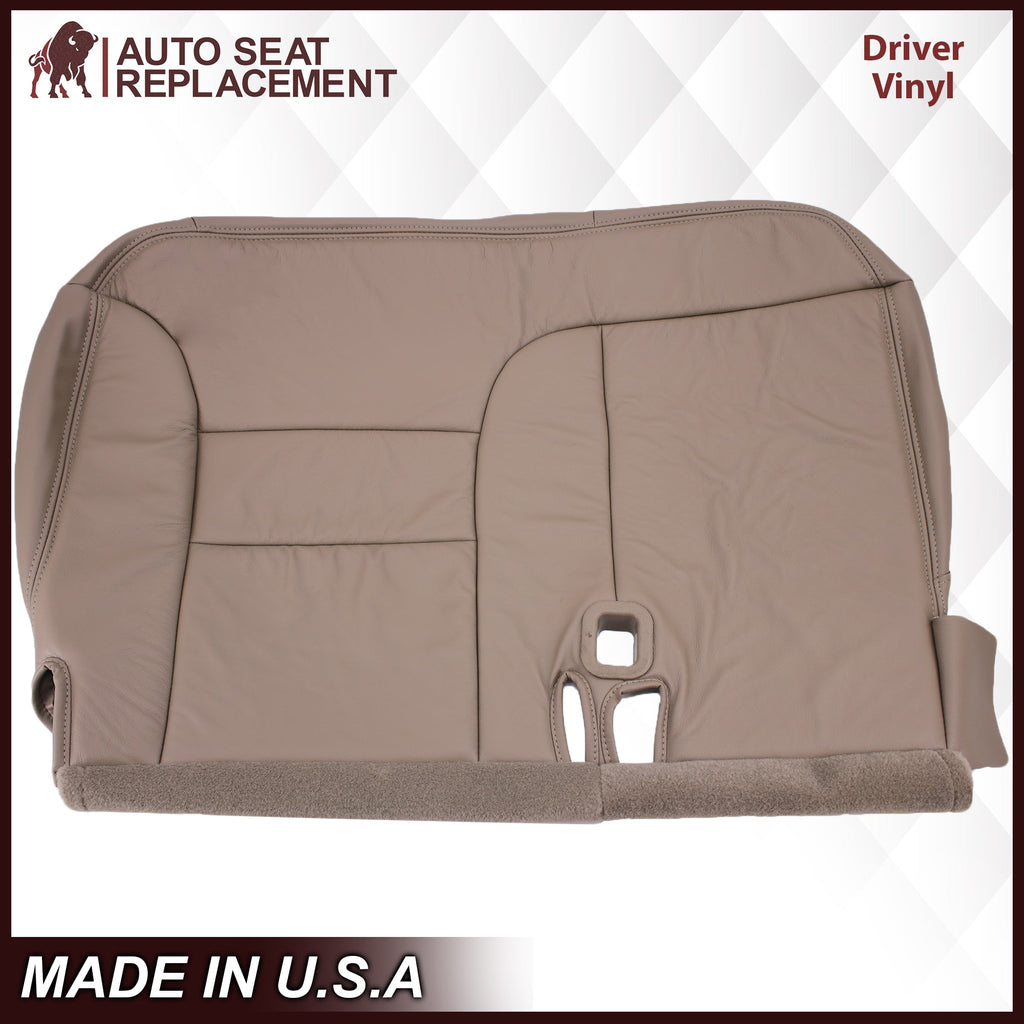 1995-1999 GMC Yukon/Sierra Seat Cover in Tan (60/40 Bench Bottoms): Choose your options