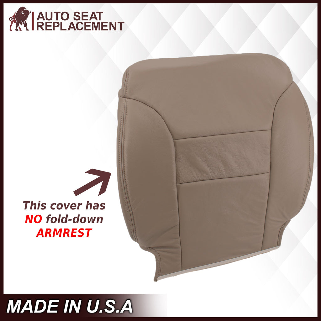 1995-1999 GMC Yukon/Sierra Seat Cover in Tan (60/40 Bench Bottoms): Choose your options