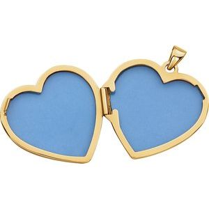Engravable Heart Locket