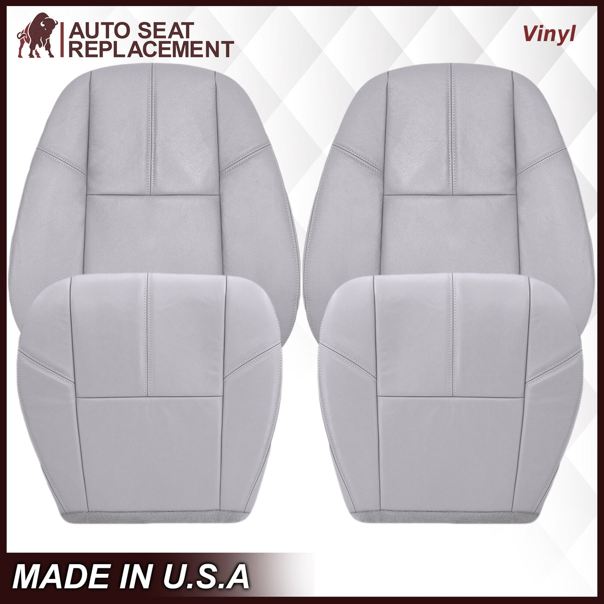 2007-2013 Chevy Avalanche Seat Cover In Gray: Choose From Variation