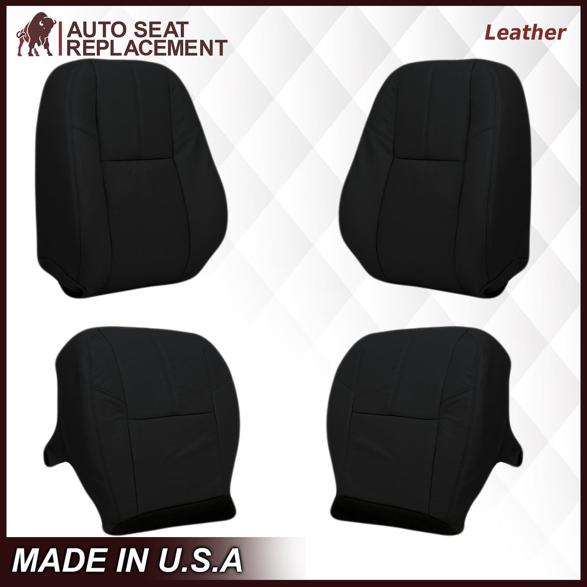 2007-2013 Chevy Avalanche Seat Cover In Black: Choose From Variation