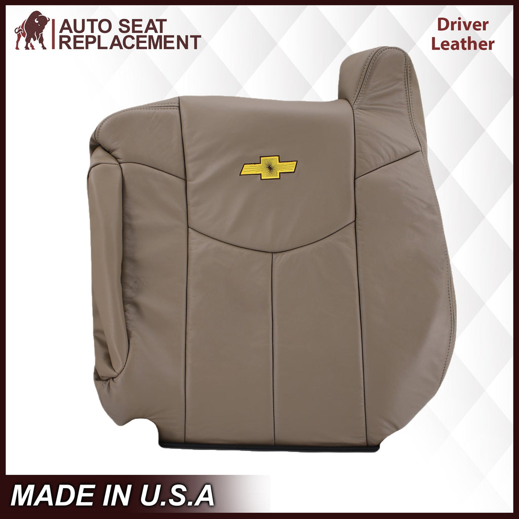 2002 Chevy Avalanche Seat Cover in Medium Neutral Tan: Choose From Variations