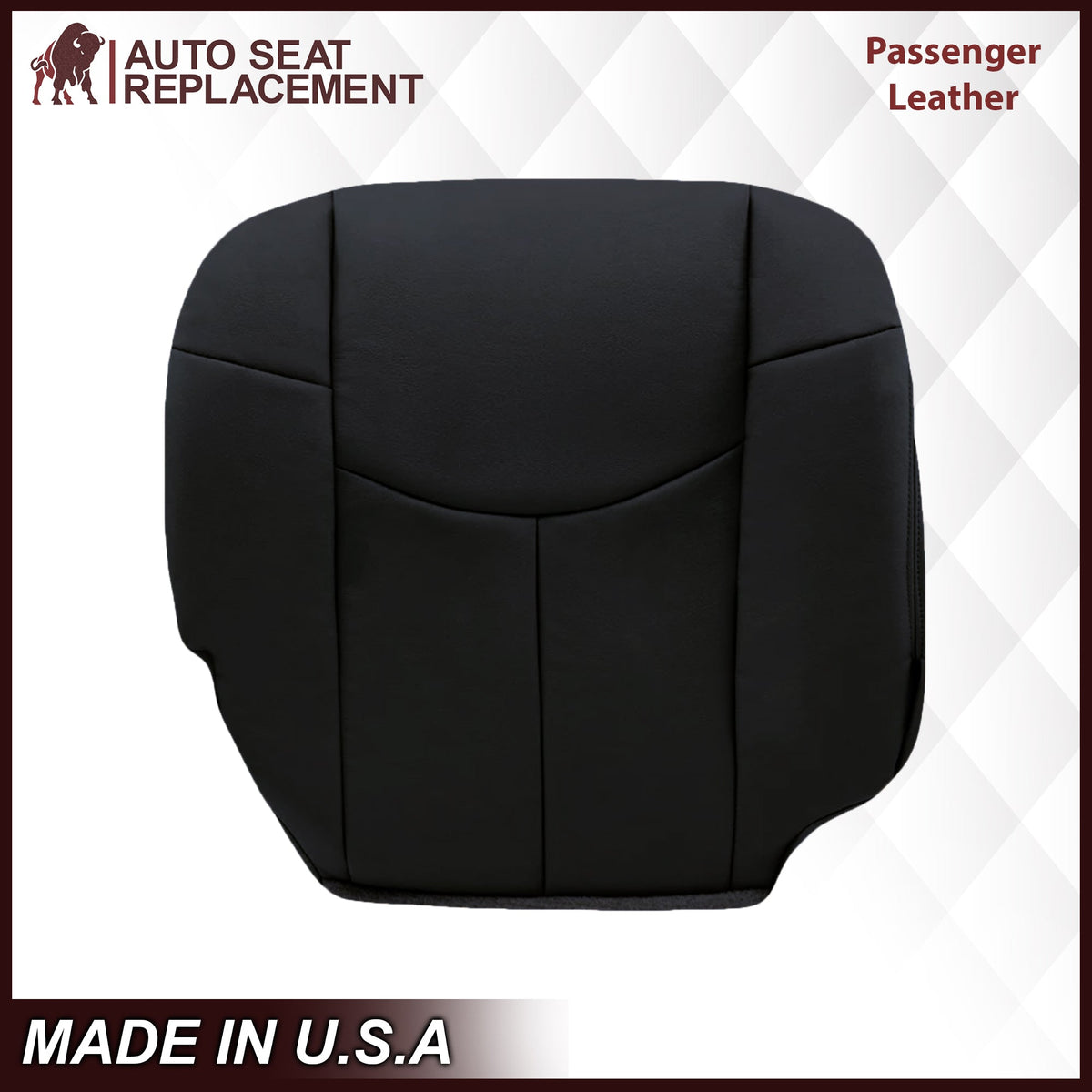 2002 Chevy Avalanche Seat Cover in Dark Graphite "Dark Gray": Choose From Variations