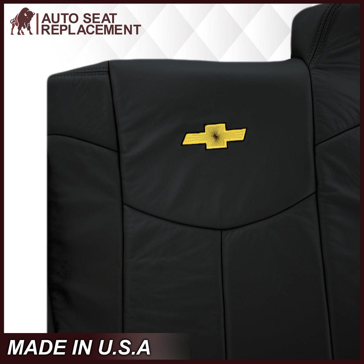 2002 Chevy Avalanche Seat Cover in Dark Graphite "Dark Gray": Choose From Variations