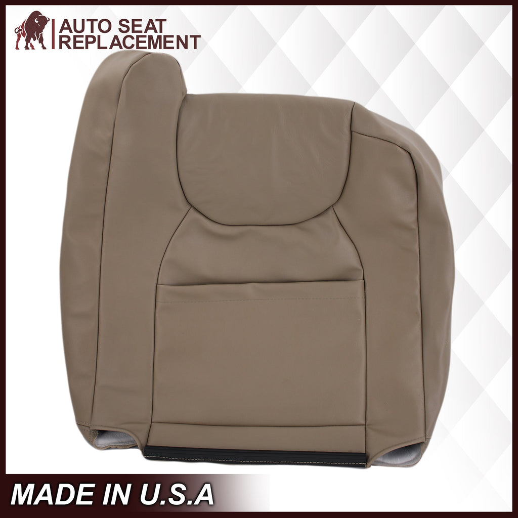 2002 Chevy Avalanche Seat Cover in Medium Neutral Tan: Choose From Variations