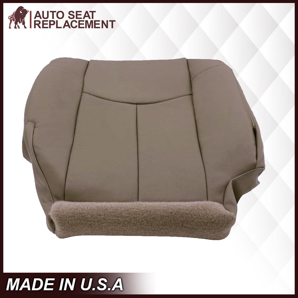 2002 Chevy Avalanche Seat Cover in Medium Neutral Tan: Choose From Variations