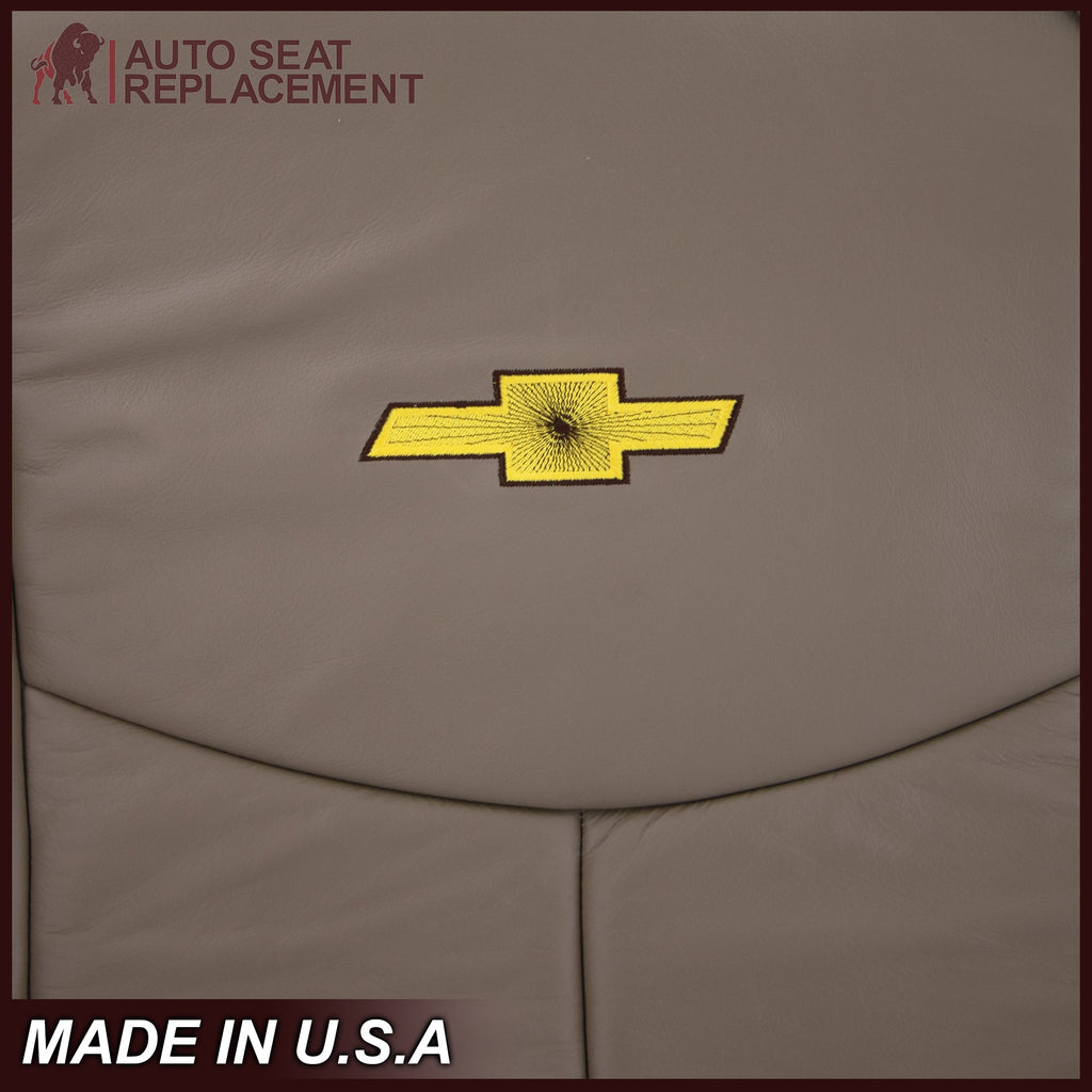 2002 Chevy Avalanche Seat Cover in Medium Neutral Tan: Choose From Variations