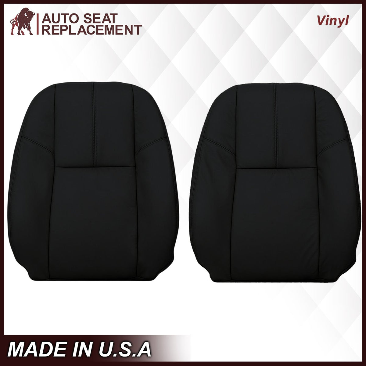 2007-2014 GMC Yukon/Sierra Seat Cover In Black: Choose From Variation