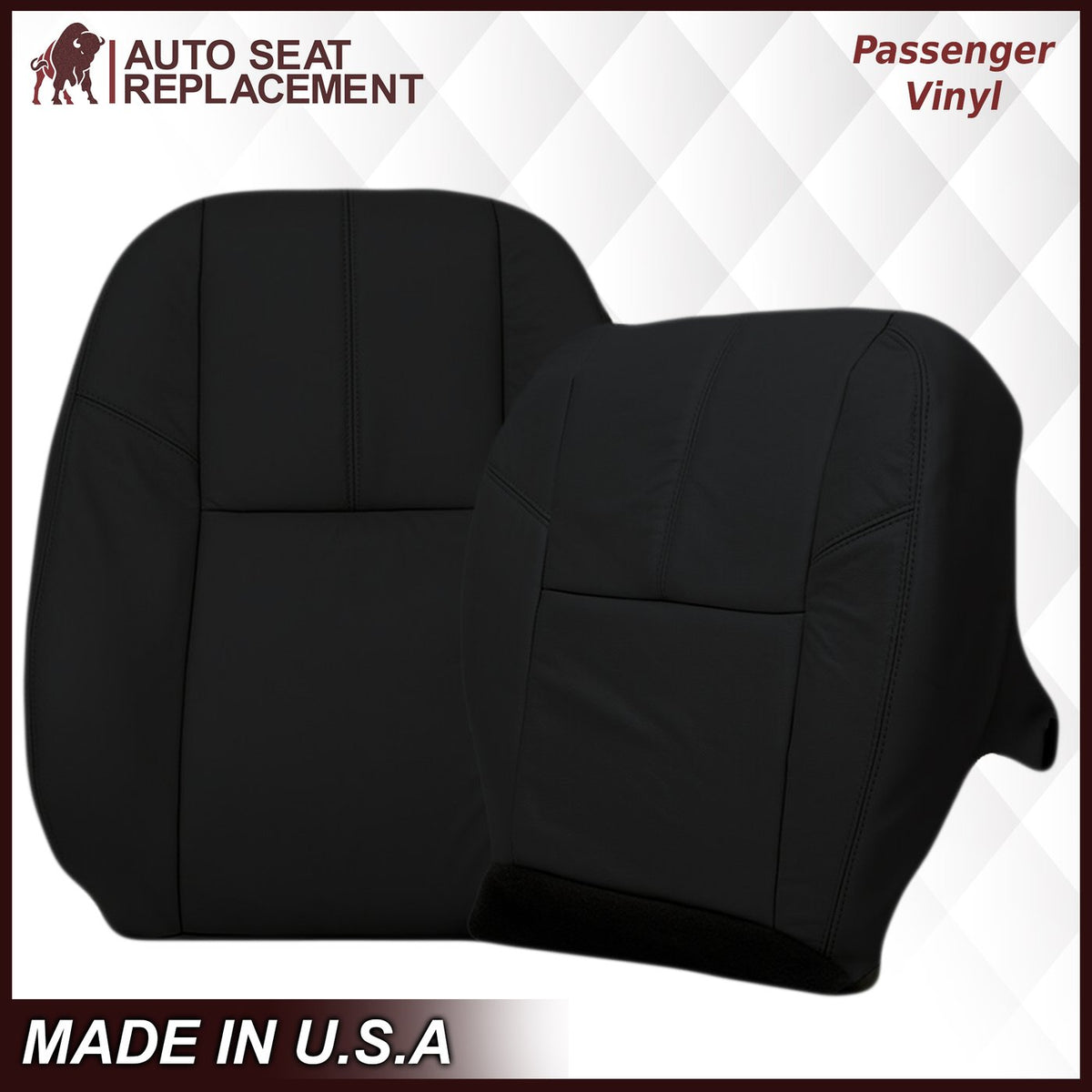 2007-2014 GMC Yukon/Sierra Seat Cover In Black: Choose From Variation