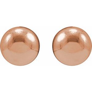 Dome Stud Earrings
