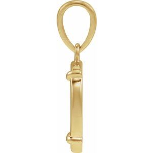 Engravable Round Pendant
