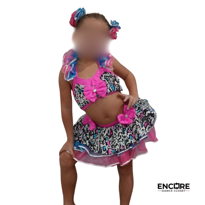 Fun and Bubbly Pink Two-Piece Costume
