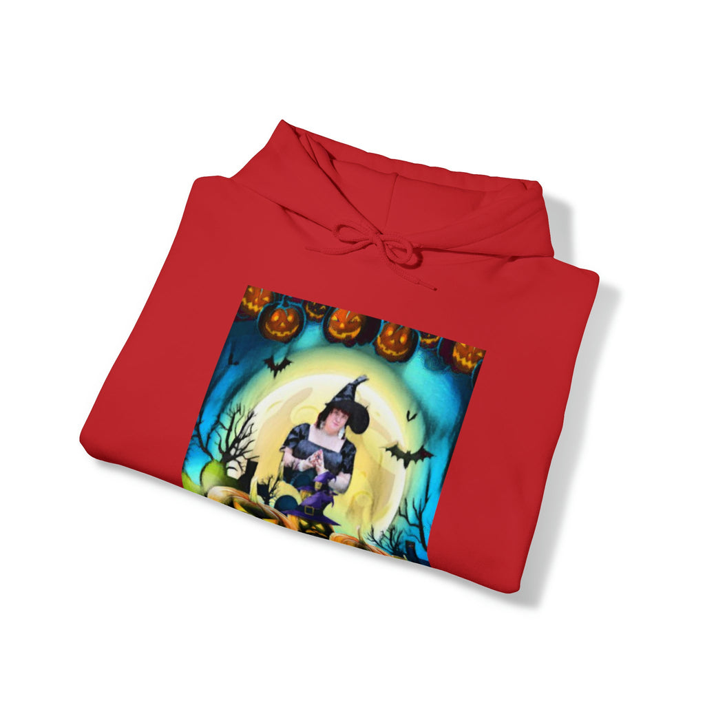 Scary Witch Unisex Heavy Blend™ Hooded Sweatshirt up to 5XL