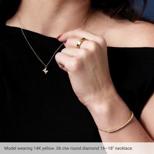 Petite Initial Necklace
