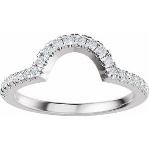 1/4 Ctw Lab-Grown Diamond Matching Band