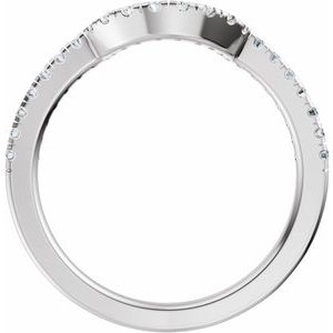 1/4 Ctw Lab-Grown Diamond Matching Band