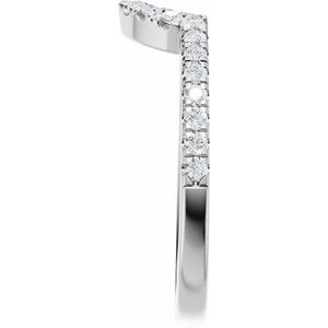 1/4 Ctw Lab-Grown Diamond Matching Band