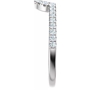 1/5 Ctw Natural Diamond Matching Band